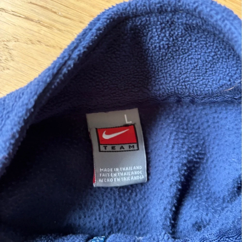 Nike PSU fleece half zip womens large